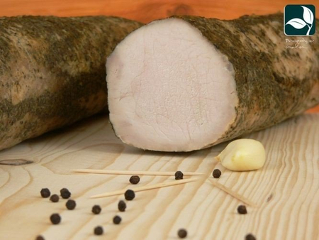 Schab pieczony na szaro